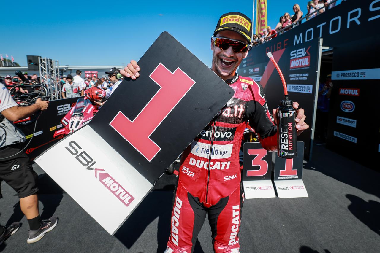 画像: 悲願の初優勝を挙げたイケル・レクオナ © Dorna WSBK Organization Srl, 2026
