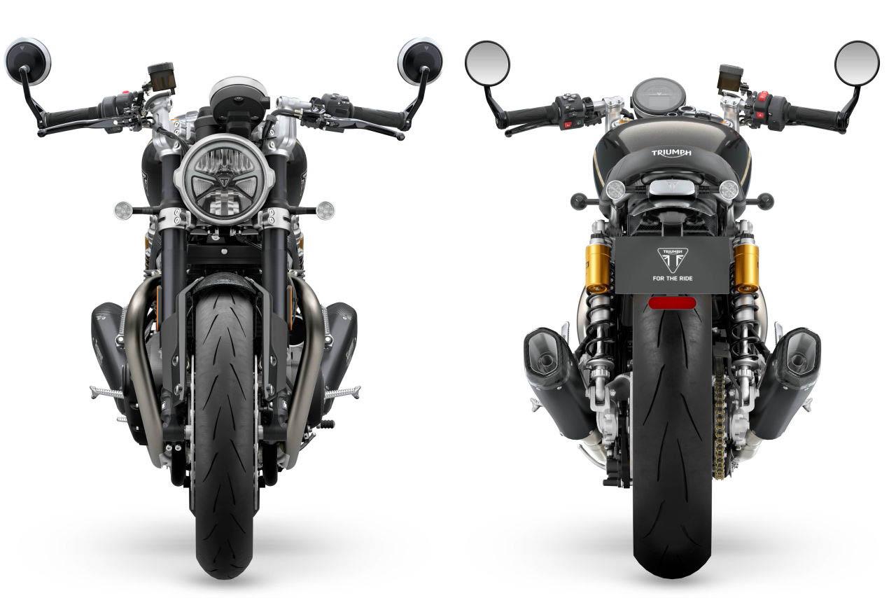 画像9: トライアンフ「スピードツイン1200 TFC」登場! 世界限定750台、オーリンズ&アクラポビッチほかカーボンパーツも多用した特別仕様