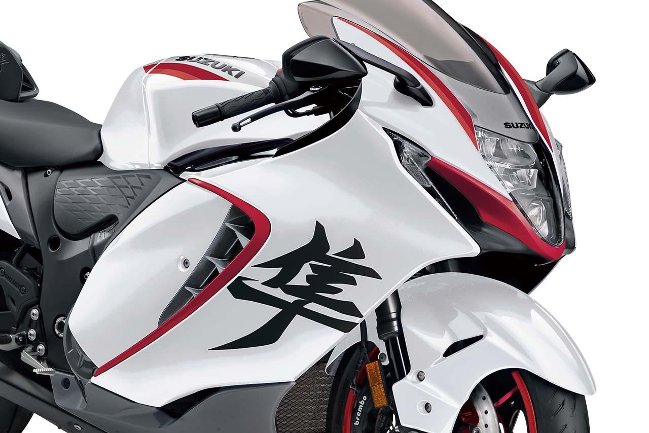 画像1: 2027型スズキ「ハヤブサ スペシャルエディション」見参!! 立体エンブレムや専用グラフィックを採用【海外】
