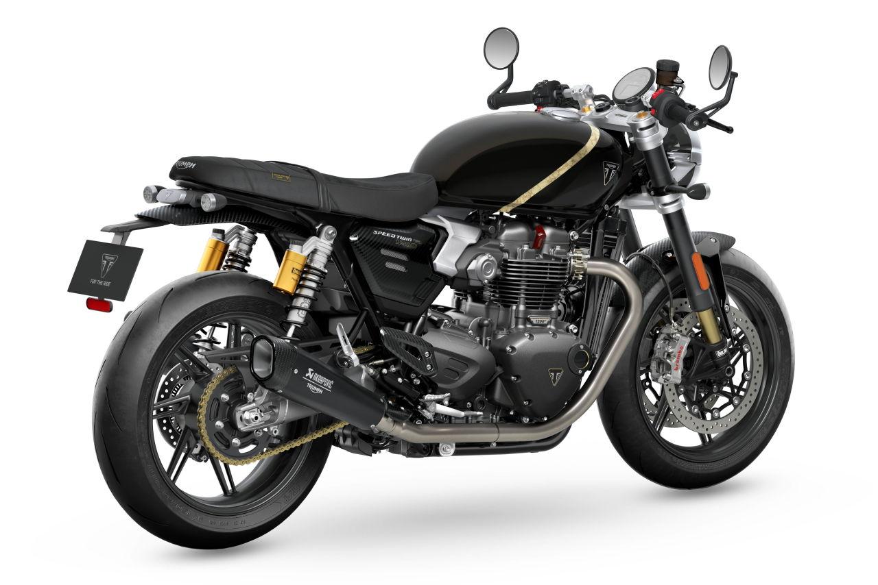 画像5: トライアンフ「スピードツイン1200 TFC」登場! 世界限定750台、オーリンズ&アクラポビッチほかカーボンパーツも多用した特別仕様