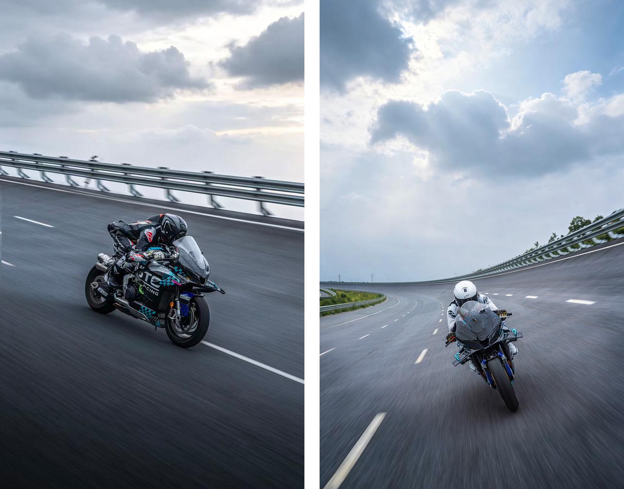 画像 : 1番目の画像 - 【写真19枚】CFMOTO「V4 SR-RR PROTOTYPE」 - webオートバイ