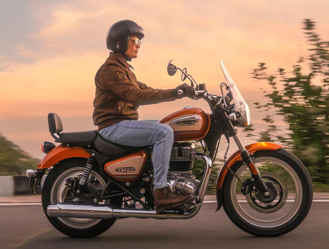 画像: 【2026新型】ロイヤルエンフィールド「METEOR 350」日本導入開始！快適性を向上、限定50台の「Sundowner Special edition」も登場 - webオートバイ