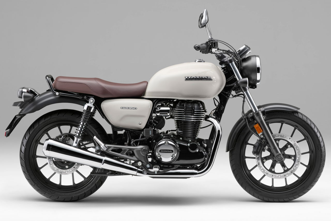 画像3: HODNA GB350 2025年モデル 総排気量:348cc エンジン形式:空冷4ストSOHC2バルブ単気筒 シート高:800mm 車両重量:179kg 発売日:2025年8月28日 税込価格:67万1000円(白×青)/64万9000円(黒、白)
