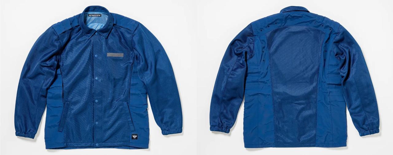 画像3: BLUE MONSTER CLOTHING エアインテーク 空冷式コーチジャケット 2026年モデル