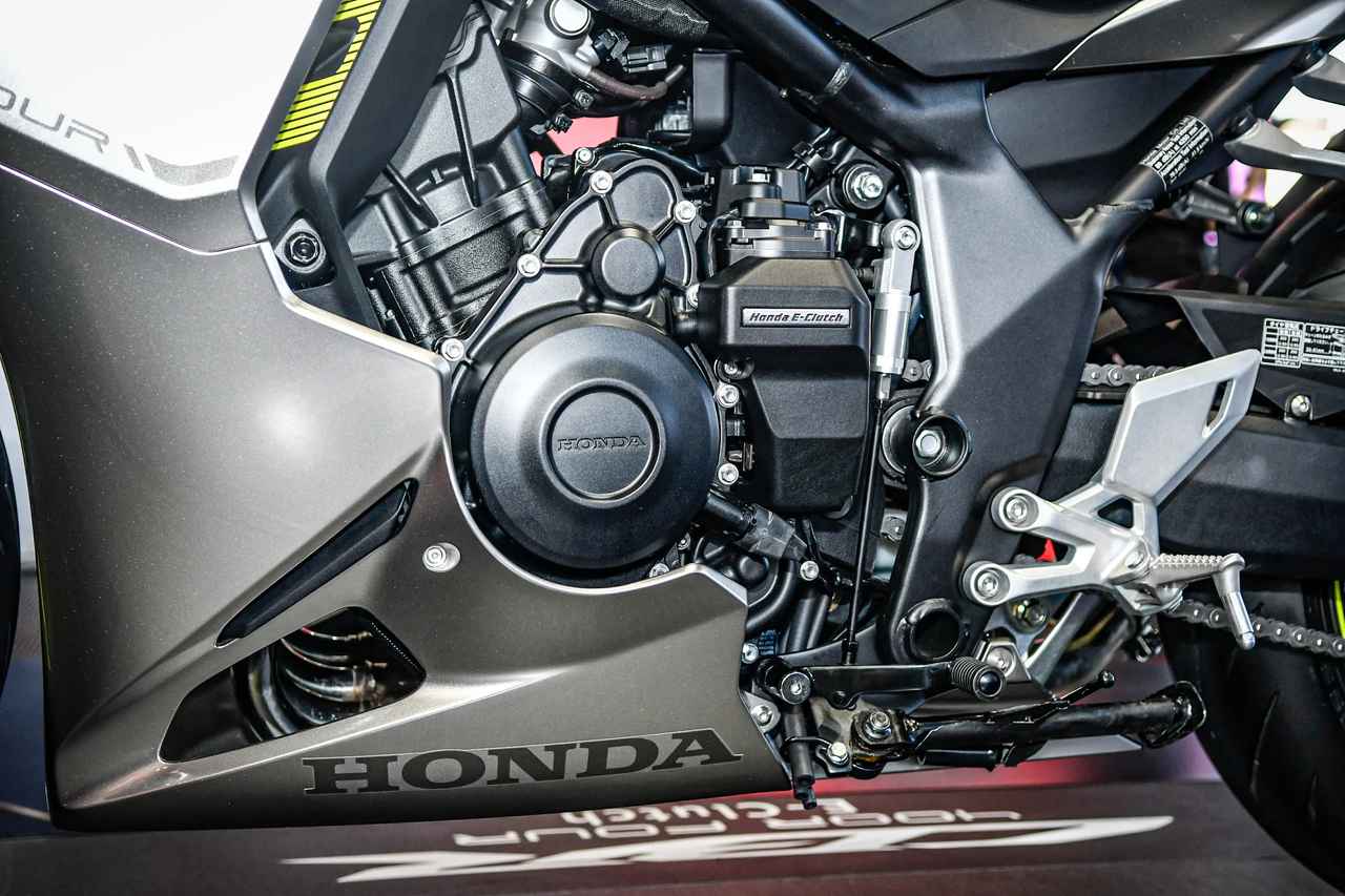 画像2: フルカウルスポーツ『CBR400R FOUR E-Clutch』が目指すものは?