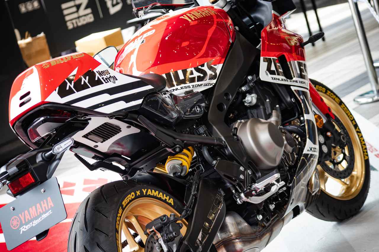 画像 : 12番目の画像 - 【写真29枚】ヤマハ「XSR900GP」×ゼンレスゾーンゼロ「スターライト・ビリー」コラボ - webオートバイ