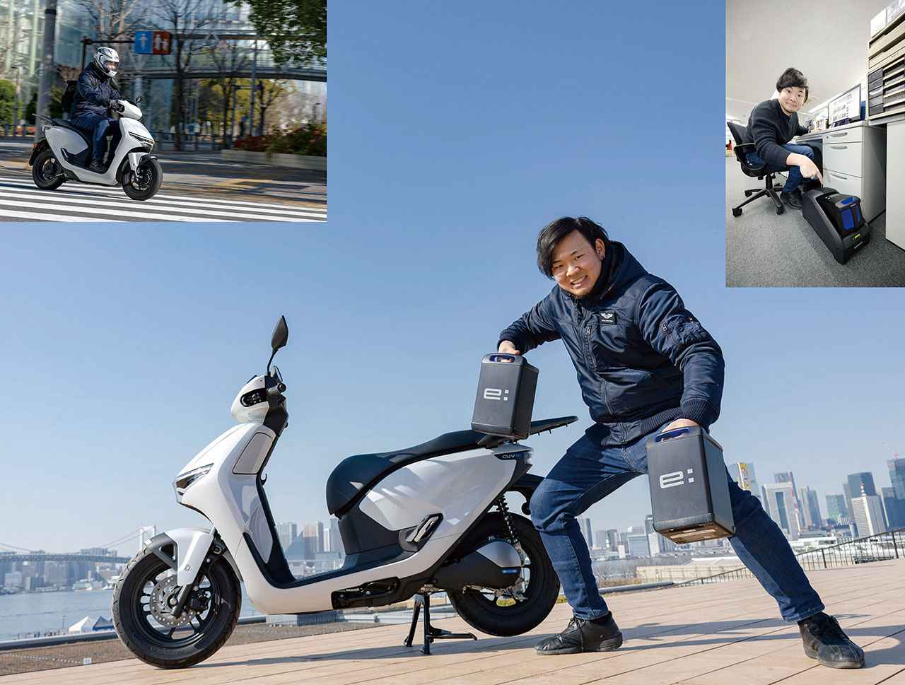 画像: ホンダ「CUV e:」1週間原二EV体験|往復約16km×7日間、ガチで通勤してみた!|EVの使い勝手、バッテリーの持ち、航続距離を徹底チェック! - webオートバイ
