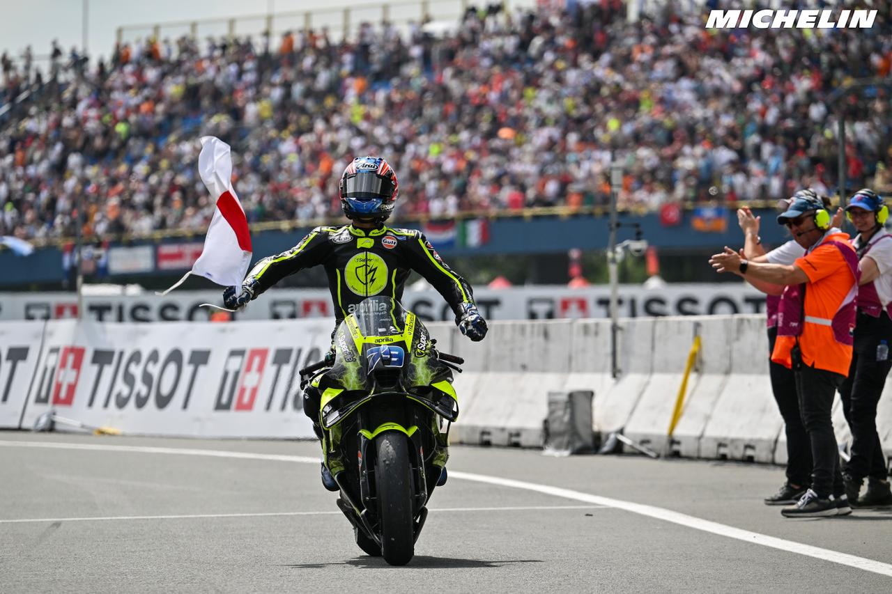 画像 : 2番目の画像 - 【画像3枚】オランダGPで初優勝した小椋藍選手 - webオートバイ