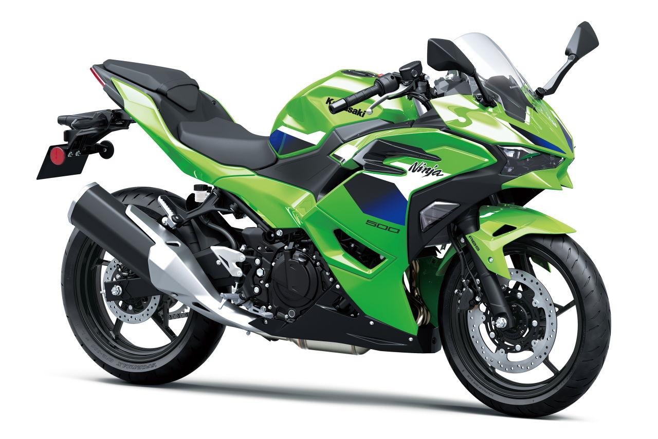 画像: KAWASAKI Ninja 500 SE 2027年モデル（欧州仕様） 総排気量：451cc エンジン形式：水冷4ストDOHC4バルブ並列2気筒 シート高：785mm 車両重量：172kg Lime Green