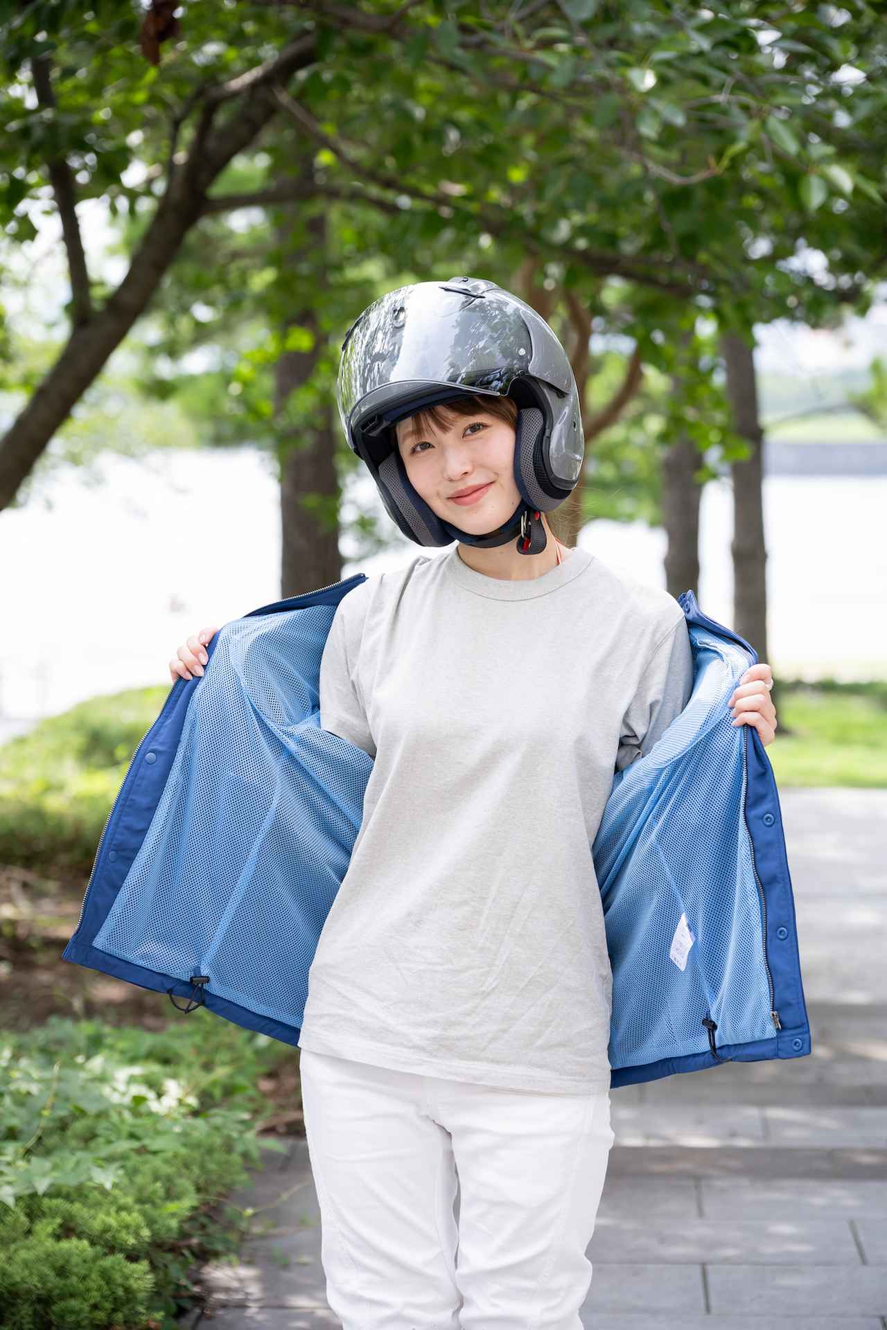 画像3: 【空冷式シリーズ】エアインテーク化でライダーを「暑さ」と「蒸れ」から解放する | BLUE MONSTER CLOTHING