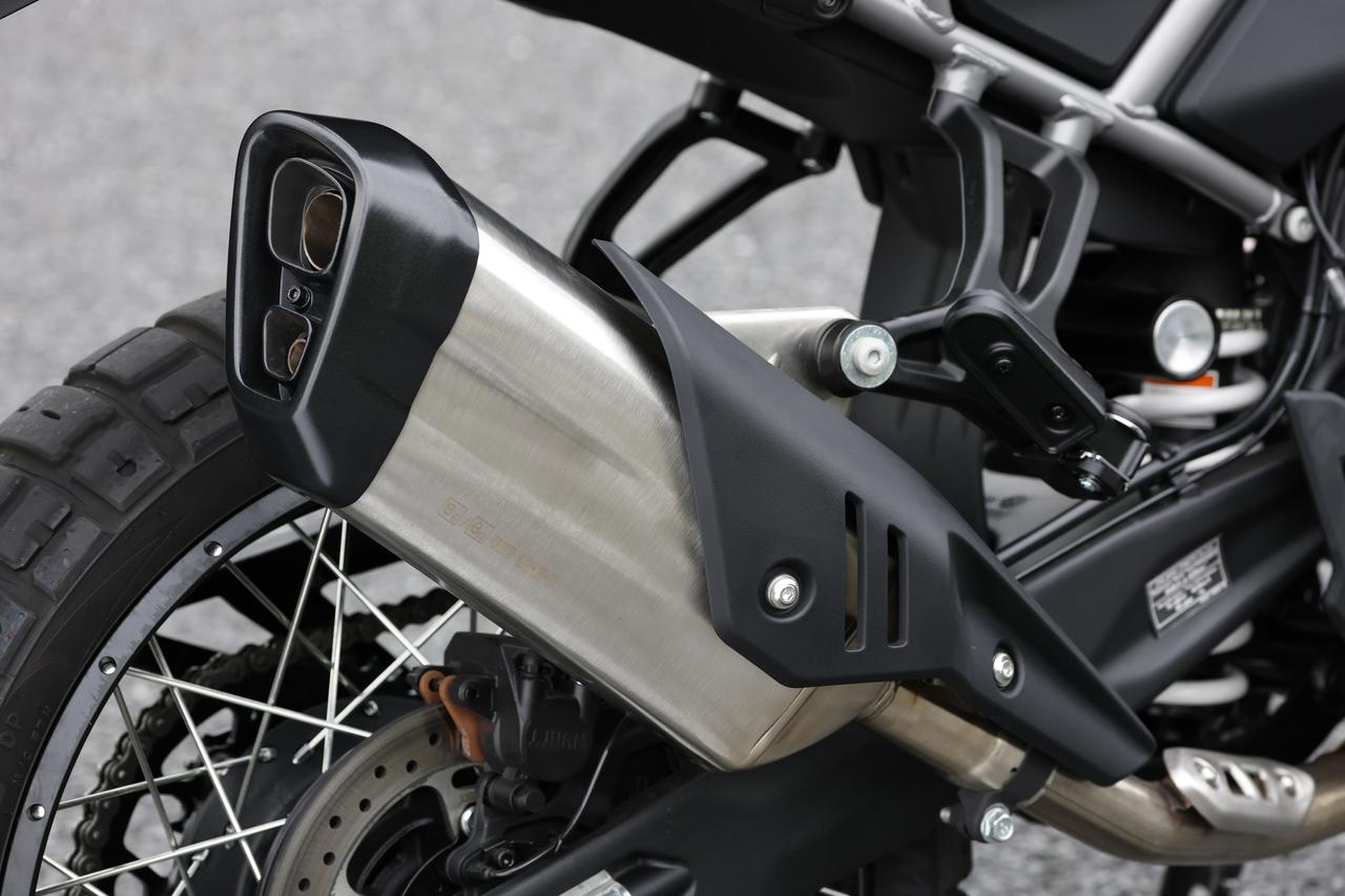 画像3: CFMOTO「450MT」各部装備・ディテール解説