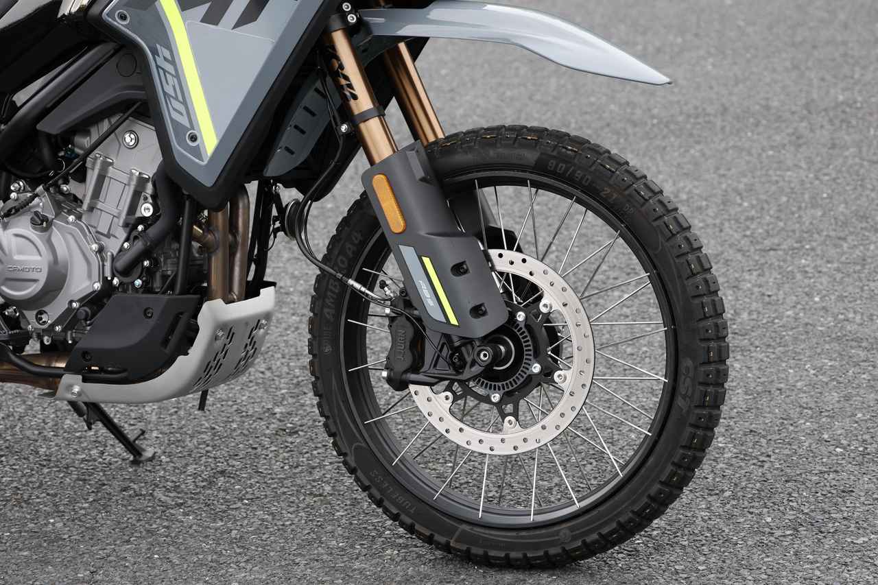画像4: CFMOTO「450MT」各部装備・ディテール解説