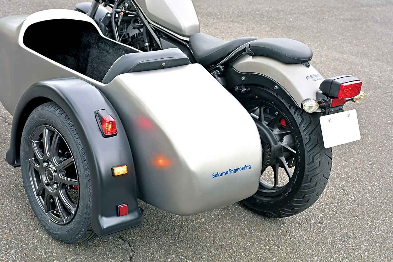 画像 : 8番目の画像 - 【写真15枚】サクマエンジニアリング「レブル250 × IOTA KIII サイドカー」 - webオートバイ