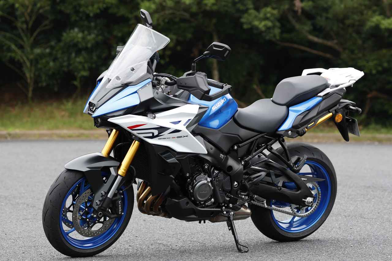 画像9: 【国内初試乗】スズキ「GSX-S1000GX」インプレ|ウイングレット装備で、高速巡航時の安定性がさらにアップ