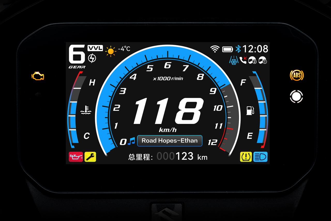 画像1: 待望のカラーTFTメーターとスマートフォン連携機能を新採用！