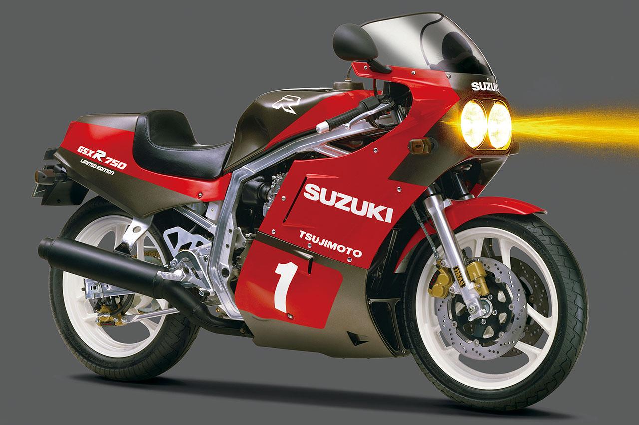 画像: SUZUKI GSX-R750R(GR71G/G) 1986年
