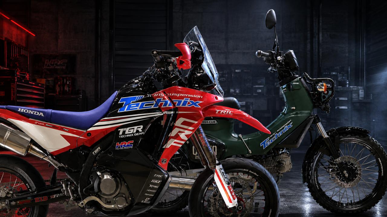 画像 : 1番目の画像 - 【写真8枚】テクニクス「クロスカブ110」「CRF250ラリー」 - webオートバイ
