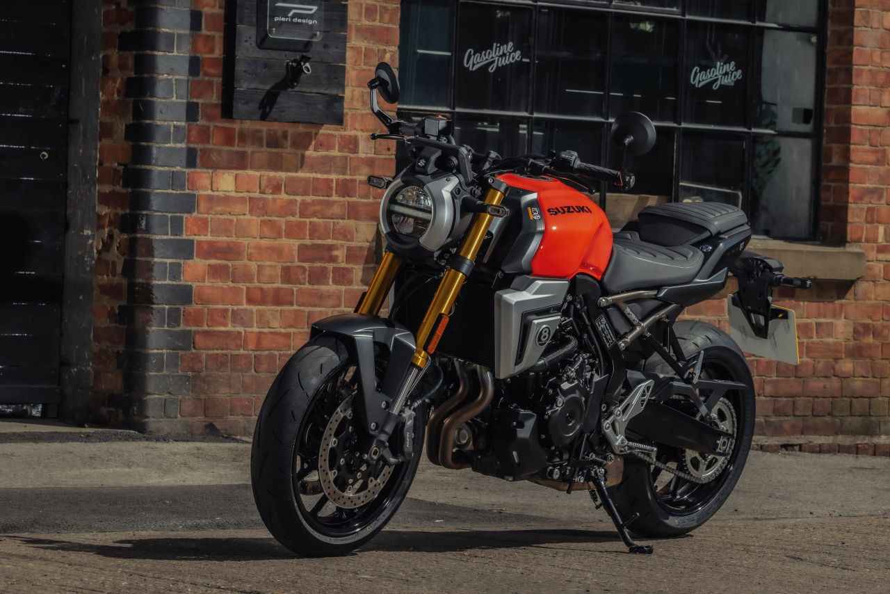画像: SUZUKI GSX-8T 欧州仕様 総排気量:776cc エンジン形式:水冷4ストDOHC4バルブ並列2気筒 シート高:815mm 車両重量:201kg 参考価格:1万999ユーロ(オランダ)