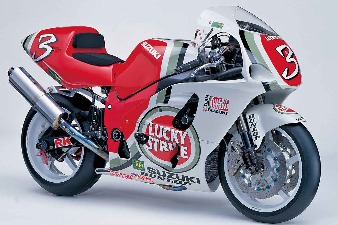 画像2: スズキ「GSX-R750」（1996-1999）｜車体思想はRGV-Γ。「小さく軽く」の原点に立ち返り全面刷新【GSX-R 42年史】