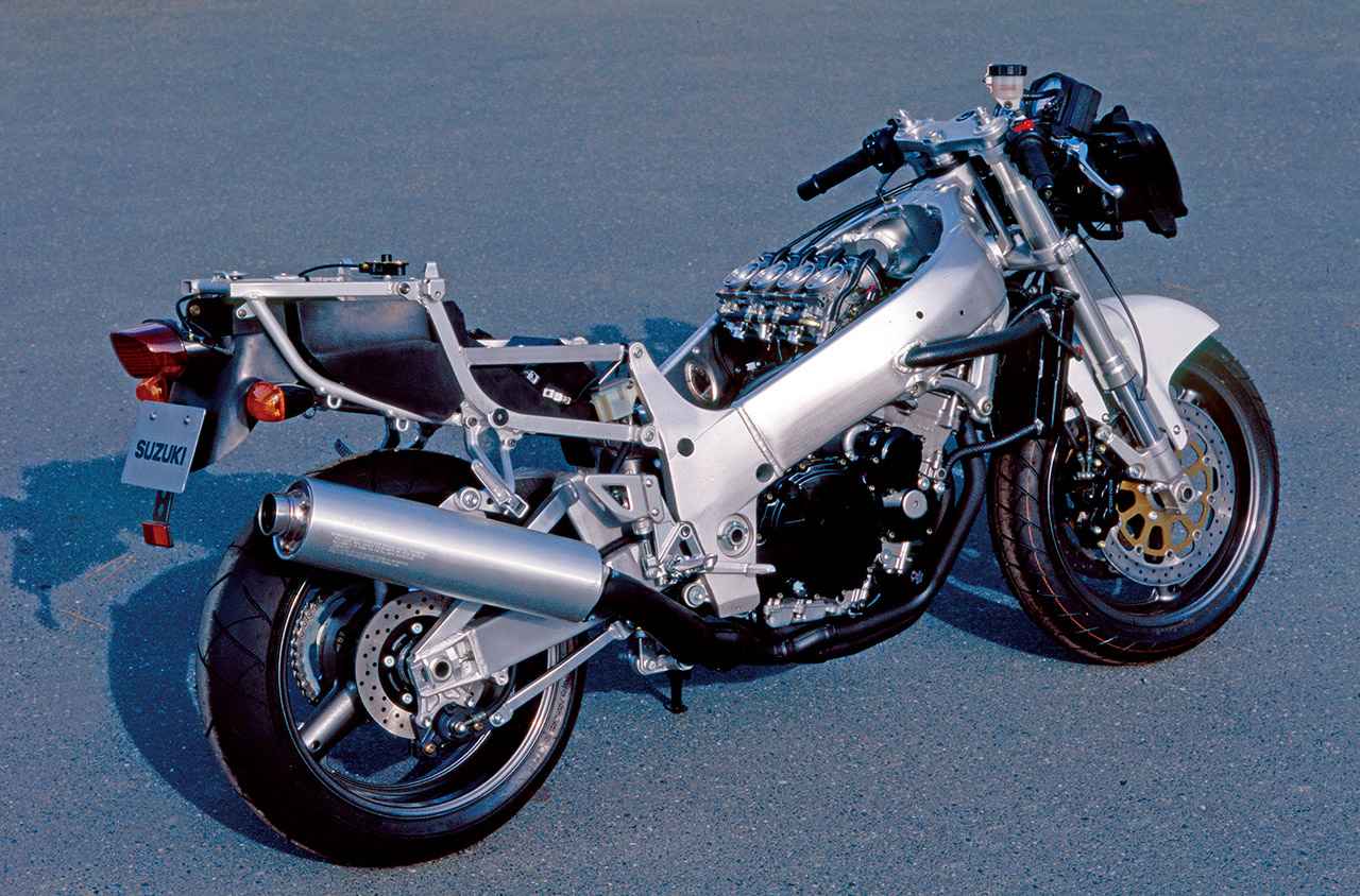 画像1: スズキ「GSX-R750」（1998年）各部装備解説
