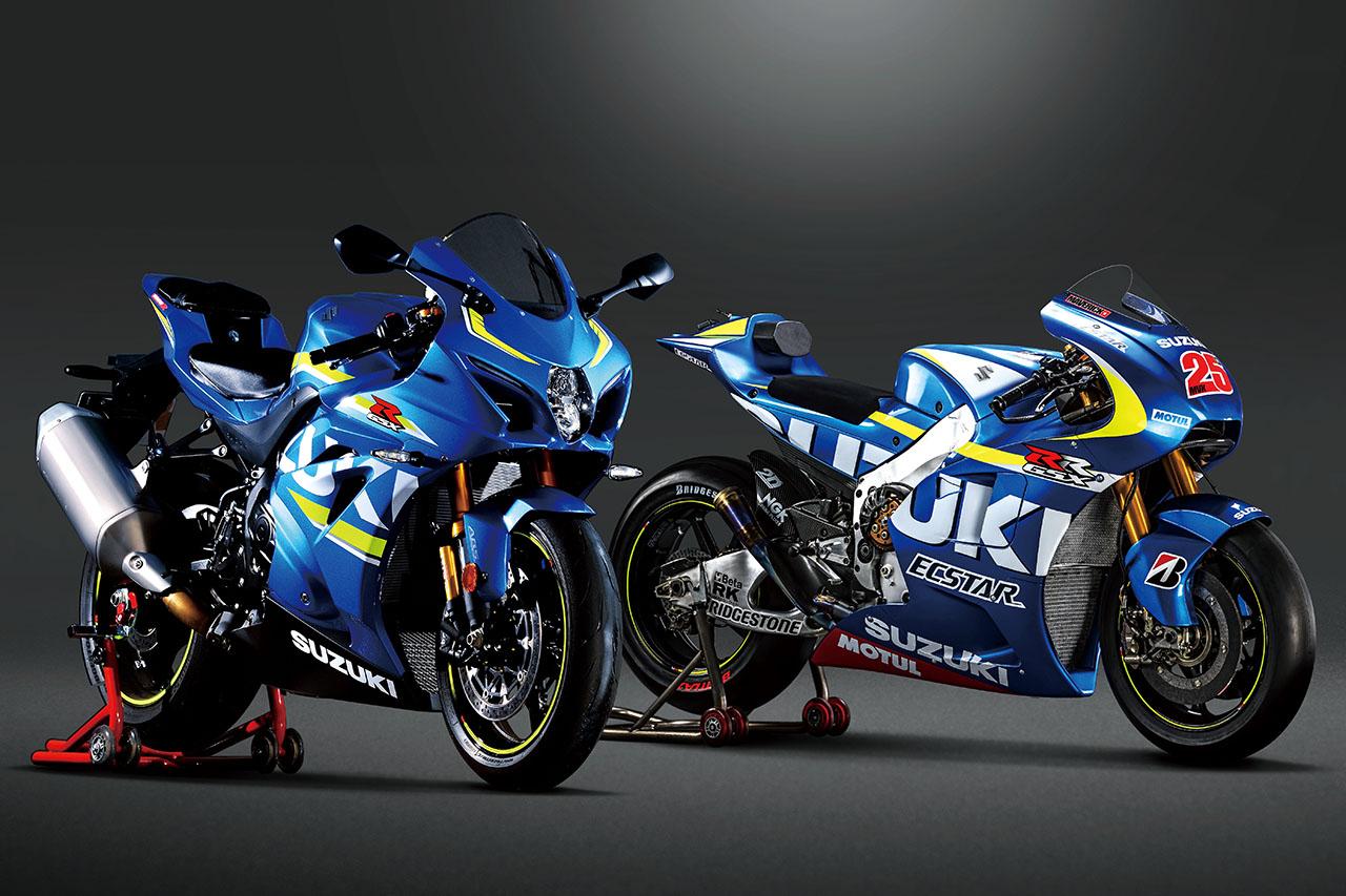 画像: SUZUKI GSX-R1000/R(L7)(左) 2017年 GSX-RR(右) 2016年