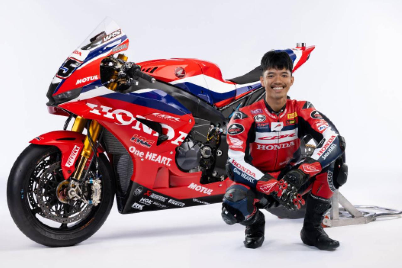 画像: ソムキアット・チャントラ選手 honda.racing