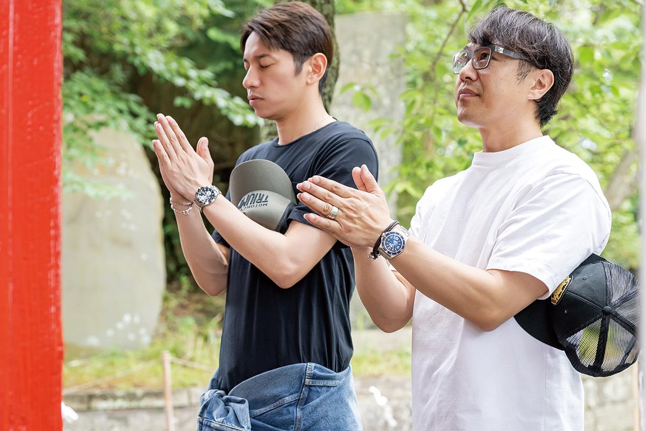 画像13: 昭和歌謡グループ「SHOW-WA」のメンバー、山本佳志さんとゆくバイク旅【神社ソムリエ・佐々木優太の開運ツーリング】