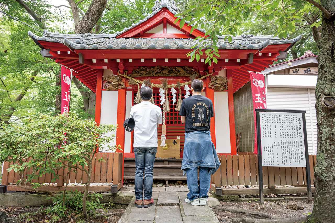 画像12: 昭和歌謡グループ「SHOW-WA」のメンバー、山本佳志さんとゆくバイク旅【神社ソムリエ・佐々木優太の開運ツーリング】