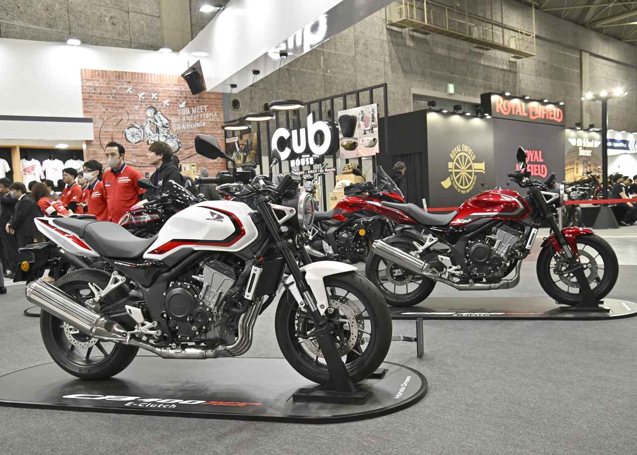 画像: 【国内仕様は4色!】モーターサイクルショーで激撮! ホンダ「CB400 SUPER FOUR E-Clutch Concept」全カラバリ紹介 - webオートバイ