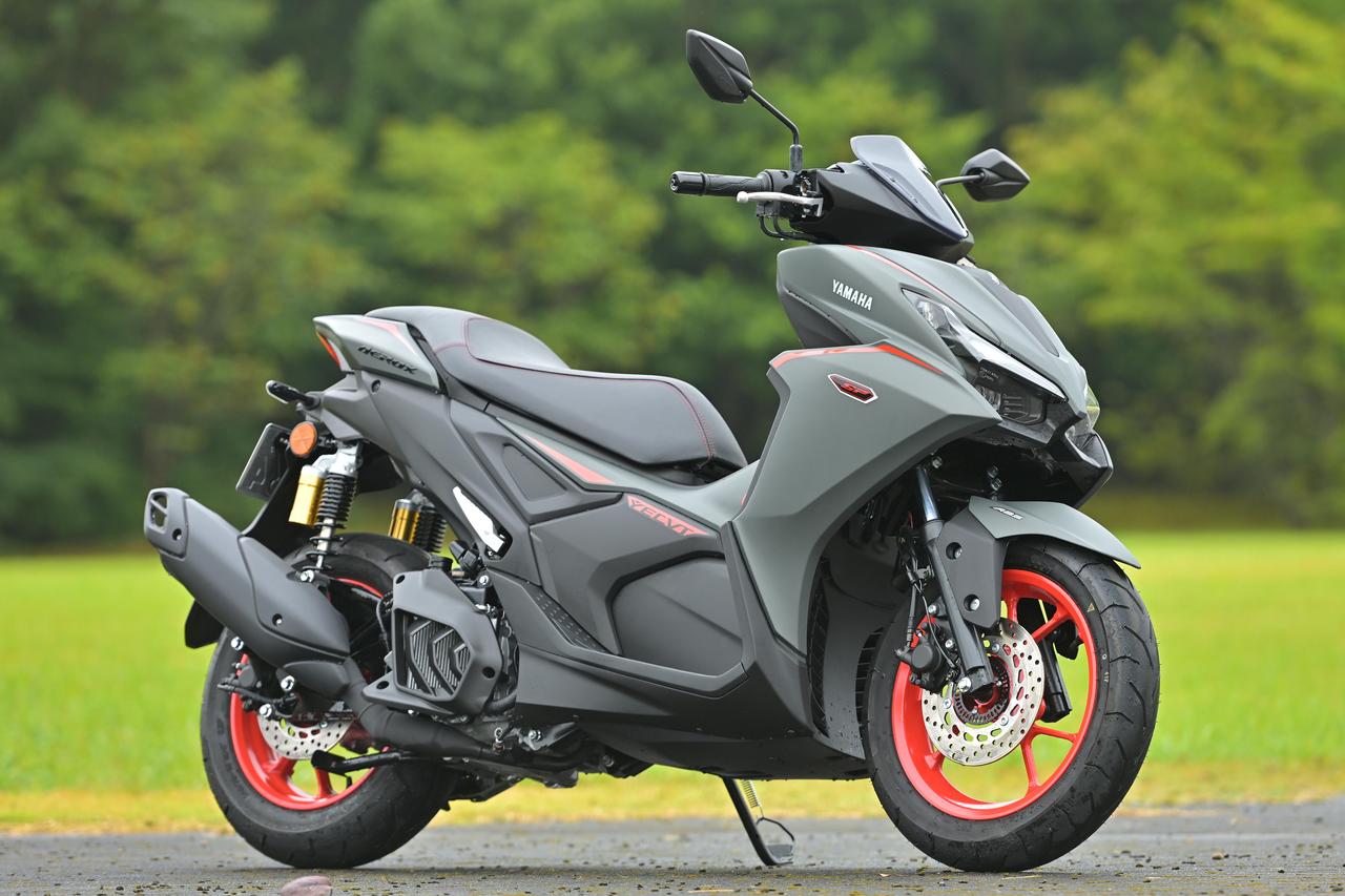 画像1: ヤマハ「AEROX ABS」インプレ（横田和彦）