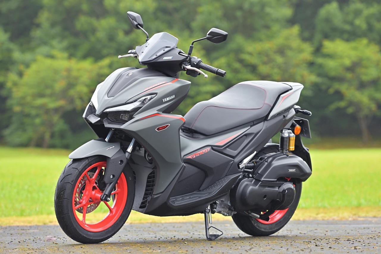 画像7: ヤマハ「AEROX ABS」インプレ｜街乗りもワインディングも楽しめる！ ヤマハ流スポーツスクーターの新境地