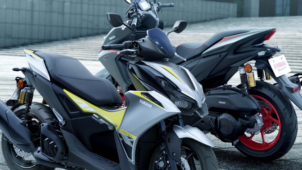 画像: ナビ機能も付くヤマハ最強スポーツスクーター「AEROX」登場! 155ccエンジン+電子制御CVTでオートマなのにシフトダウンもできる - webオートバイ