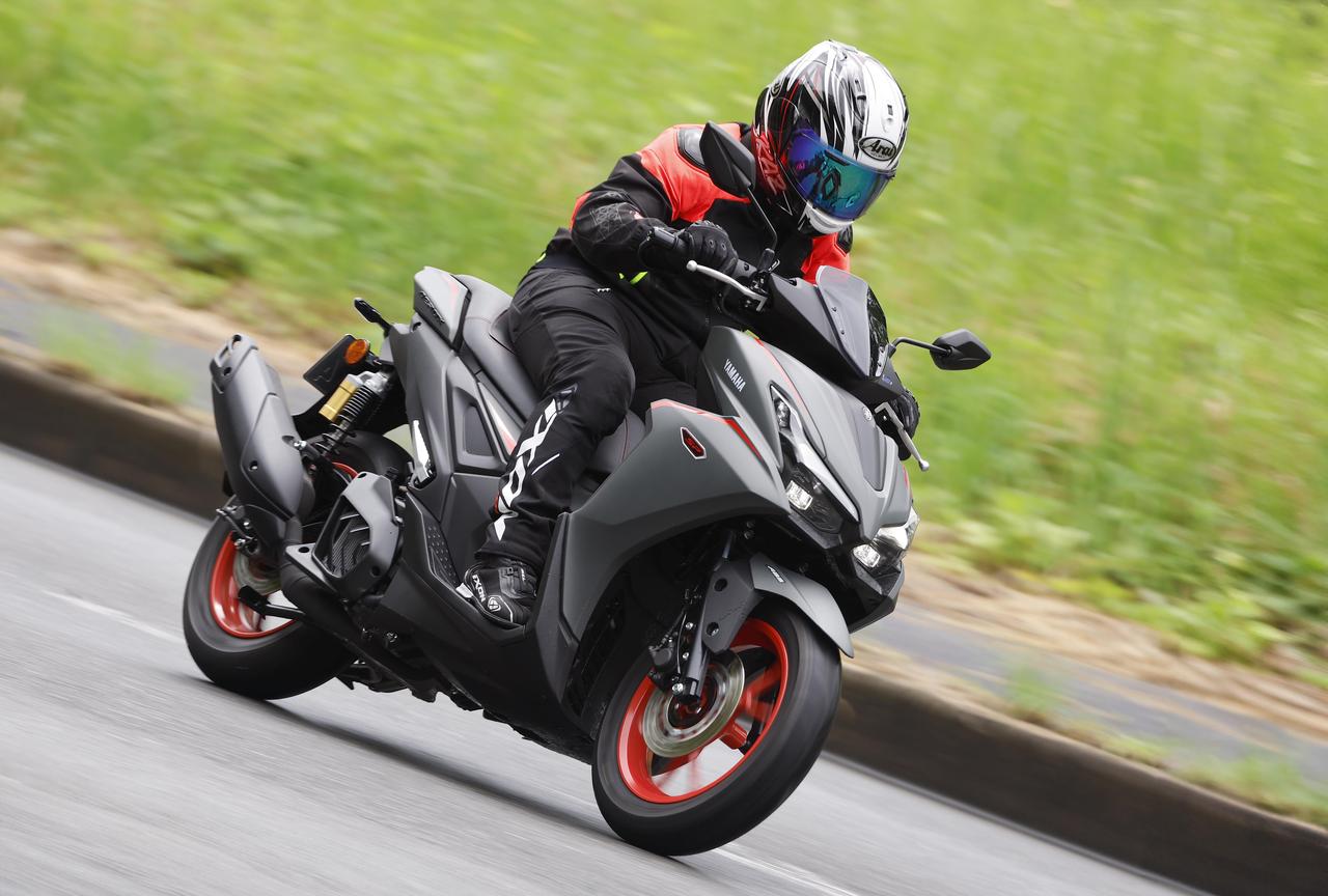 画像2: ヤマハ「AEROX ABS」インプレ（横田和彦）