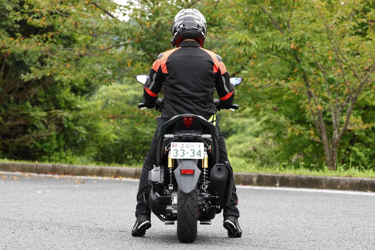 画像6: ヤマハ「AEROX ABS」インプレ｜街乗りもワインディングも楽しめる！ ヤマハ流スポーツスクーターの新境地