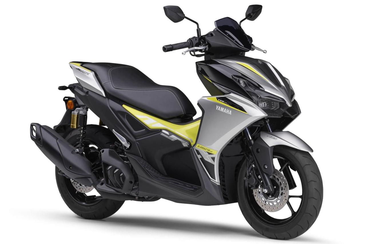 画像2: ヤマハ「AEROX ABS」インプレ｜街乗りもワインディングも楽しめる！ ヤマハ流スポーツスクーターの新境地