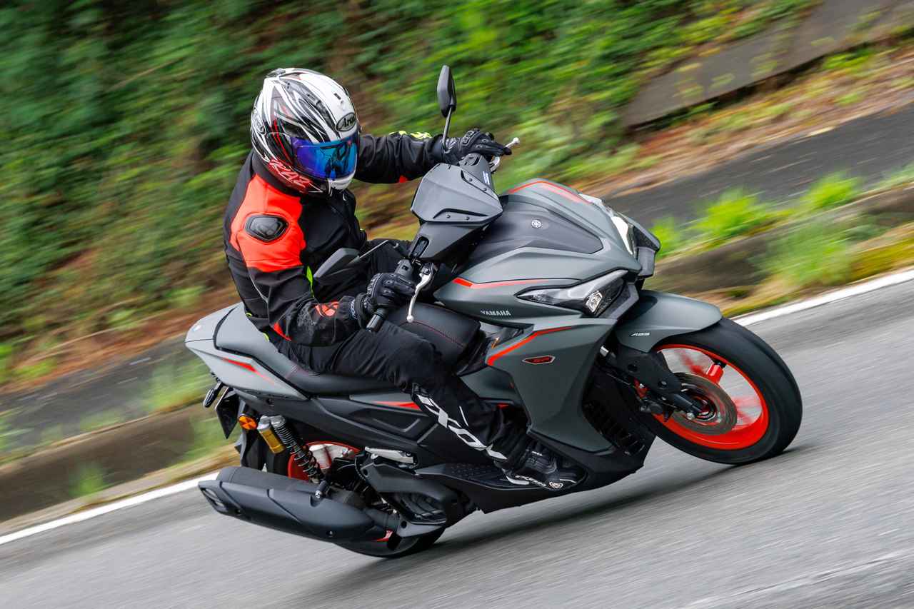 画像3: ヤマハ「AEROX ABS」インプレ（横田和彦）