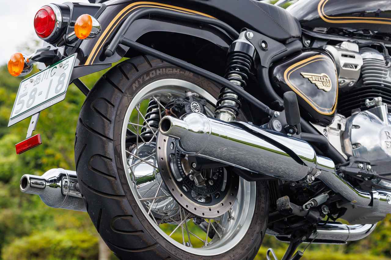 画像6: ロイヤルエンフィールド「ブリット650」各部装備・ディテール解説