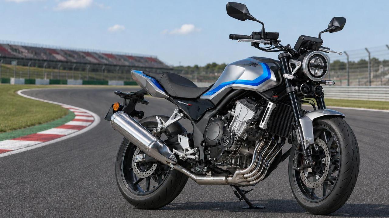 画像: ホンダ「CB400 SUPER FOUR E-Clutch」がレースに緊急参戦! 2027年以降のユーザー参戦を見据え「鉄馬」で実証走行 - webオートバイ