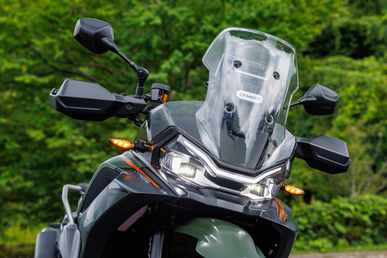 画像1: CFMOTO「1000MT-X」各部装備・ディテール解説