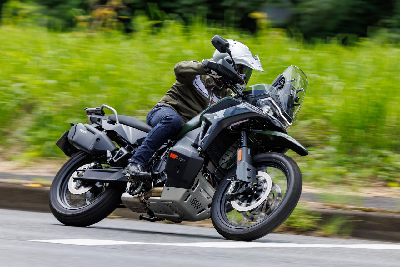 画像4: CFMOTO「1000MT-X」インプレ(小川 勤)