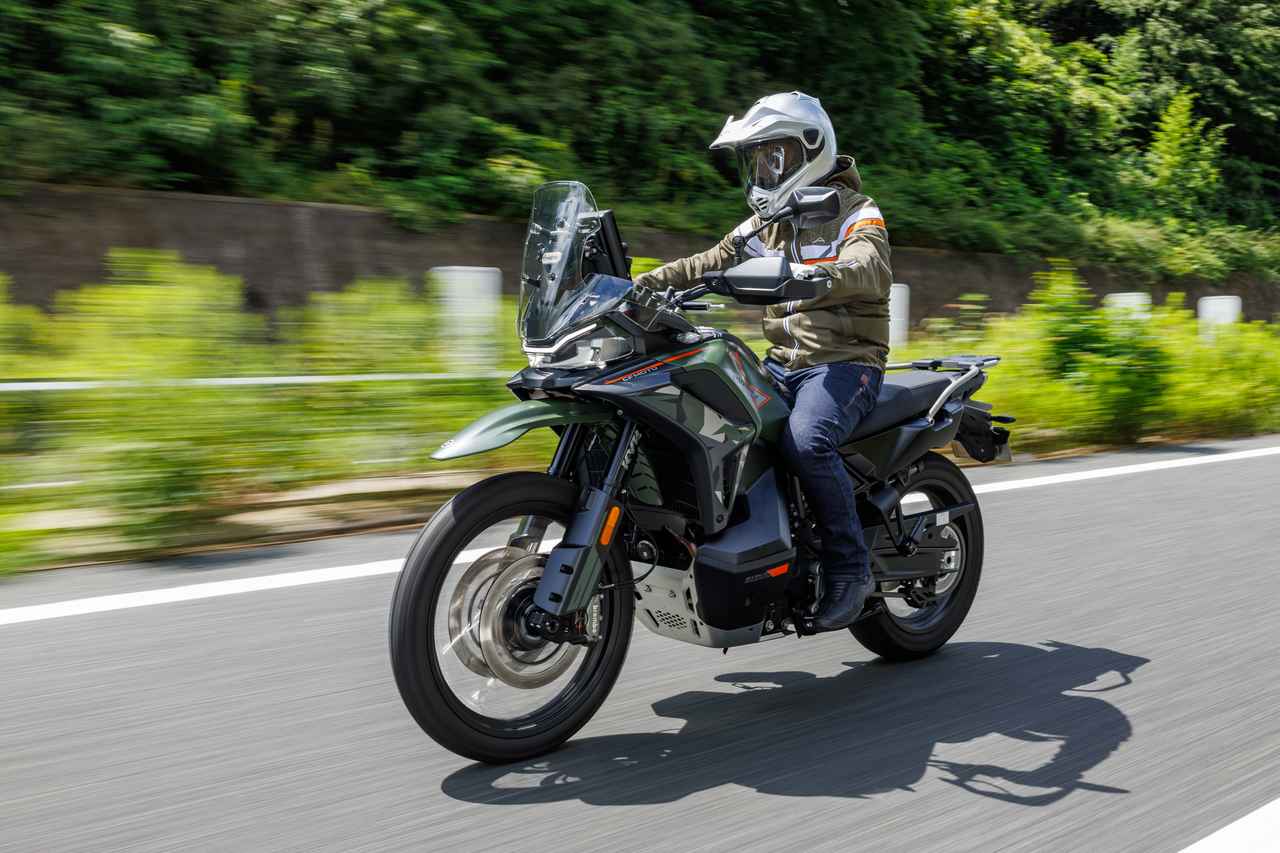 画像2: CFMOTO「1000MT-X」インプレ(小川 勤)