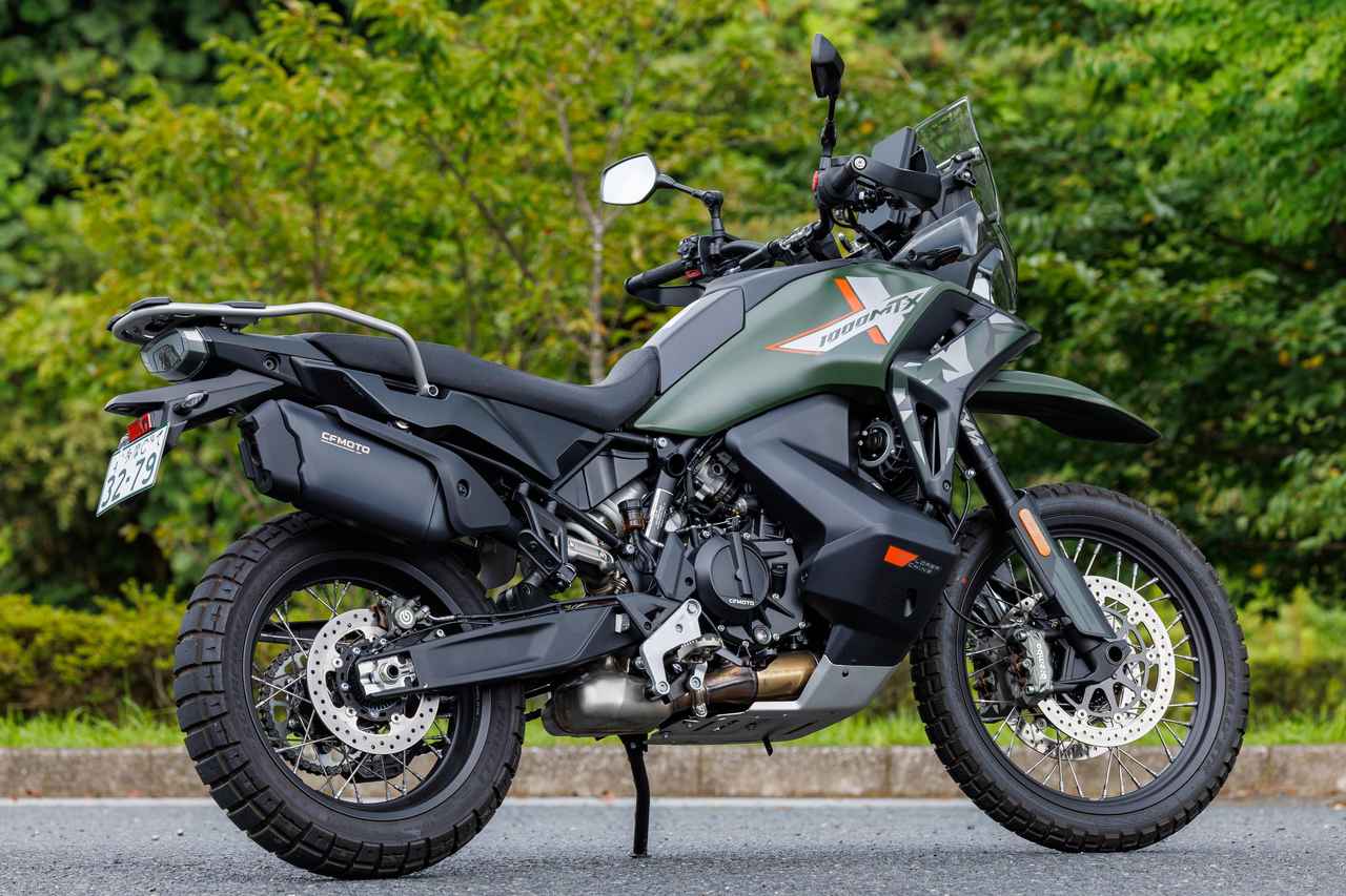 画像8: 【国内初試乗】CFMOTO「1000MT-X」インプレ|充実の先進装備と高い快適性を誇るフラッグシップアドベンチャー