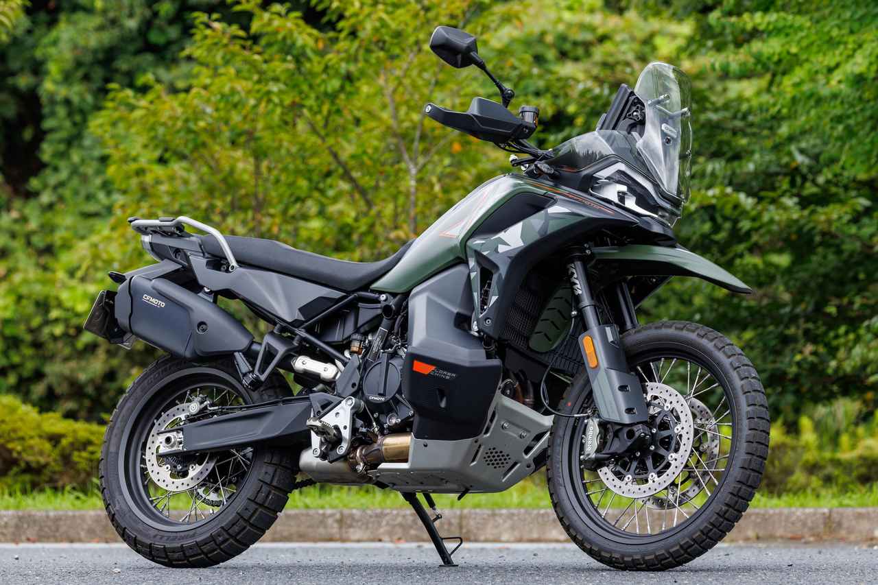 画像7: 【国内初試乗】CFMOTO「1000MT-X」インプレ|充実の先進装備と高い快適性を誇るフラッグシップアドベンチャー