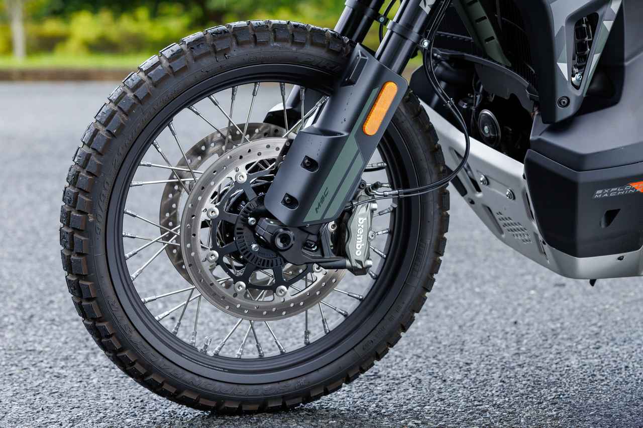 画像6: CFMOTO「1000MT-X」各部装備・ディテール解説