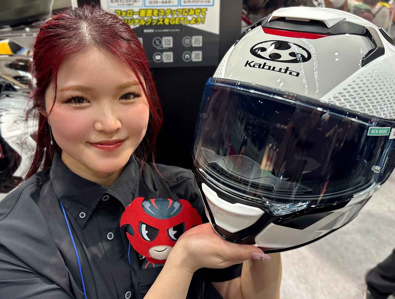 画像: カブトブースは完全新設計「KAMUI-5」など注目モデルが目白押し! 現役レーサーの広報・夢乃さんに聞いたこだわりポイントを紹介 - webオートバイ