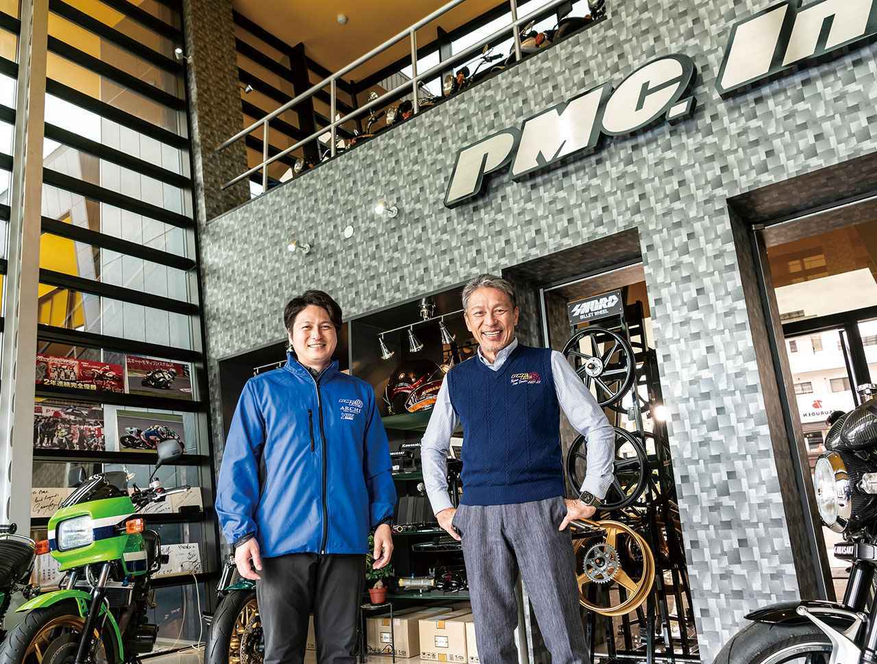 画像: 〈インタビュー〉株式会社ピーエムシー取締役社長 正本賢将さん、代表取締役 正本晃二さん【ブランドの歴史】 - webオートバイ