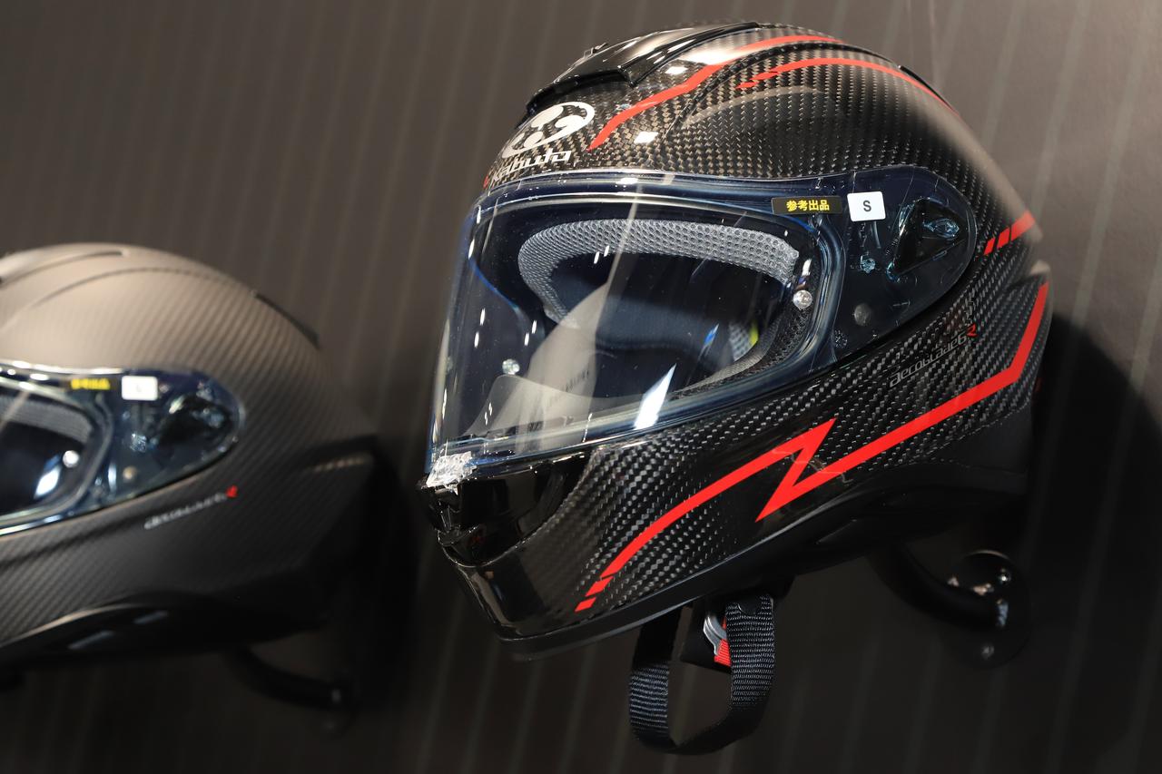 画像: カブトがカーボンヘルメットを再び発売する!? フルフェイス「F-17」「エアロブレード6」のカーボン仕様を初公開 - webオートバイ