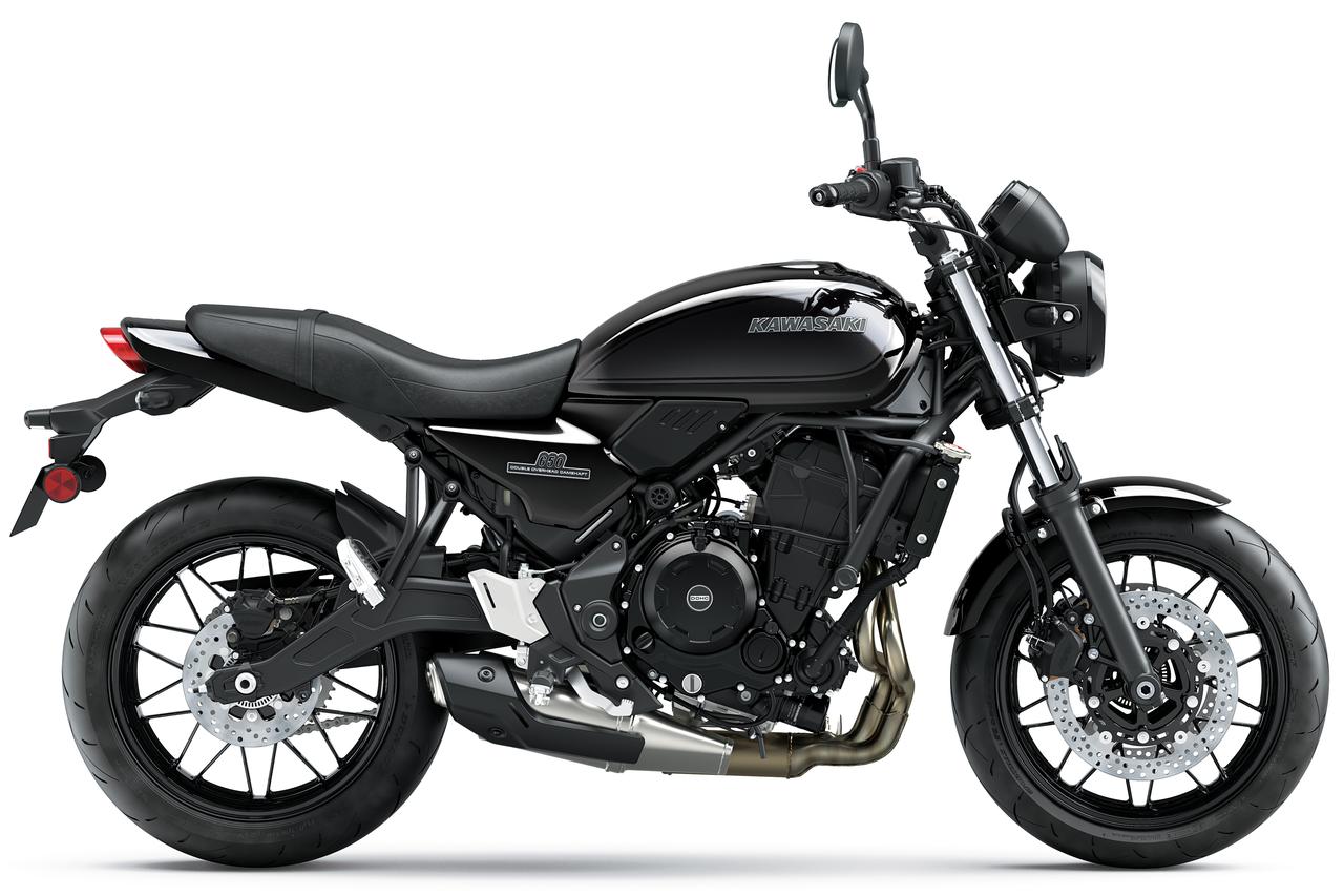 画像3: 漆黒の“火の玉”仕様が追加ラインナップ! カワサキ「Z650RS」2027年モデルが発表、2026年人気カラーとあわせて2モデル展開に