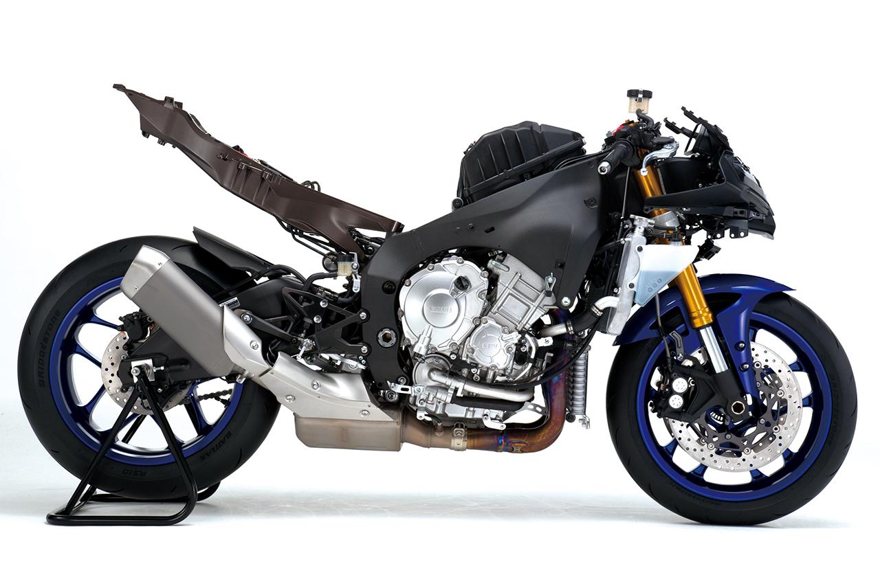 画像: ヤマハ「YZF-R1/M」(2015)