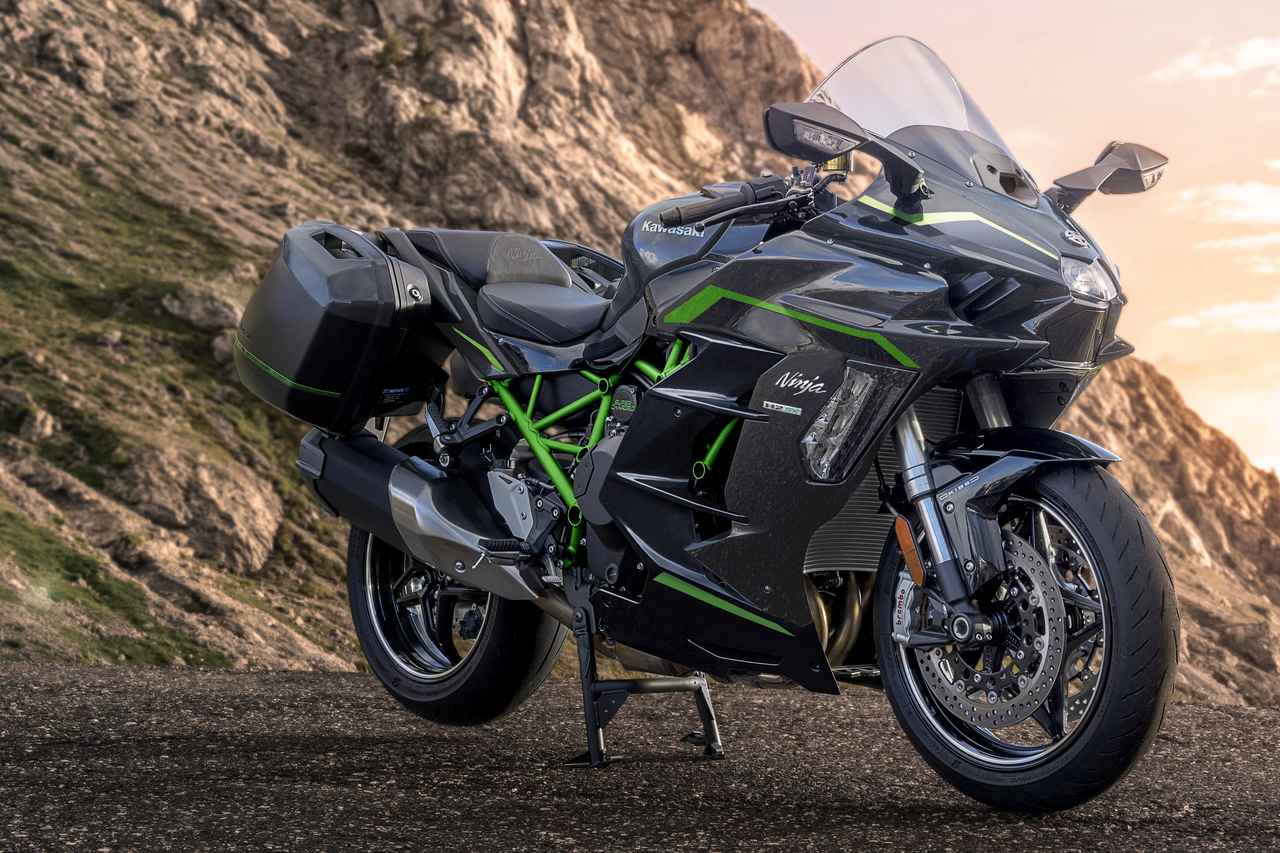 画像: KAWASAKI Ninja H2 SX SE 2027年モデル 総排気量：998cc エンジン形式：水冷4ストDOHC4バルブ並列4気筒 シート高：820mm 車両重量：267kg 価格：313万5000円（税込） 発売：2026年10月1日